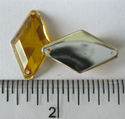 Diamdond Shape Acrylic Stone sewing for Button 25p