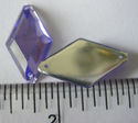 Diamdond Shape Acrylic Stone sewing for Button 25p