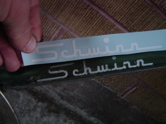 schwinn bicycle stickers