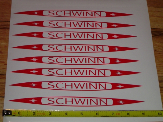 HighQualityDecals : Schwinn Decal Sticker replacement Oval outline