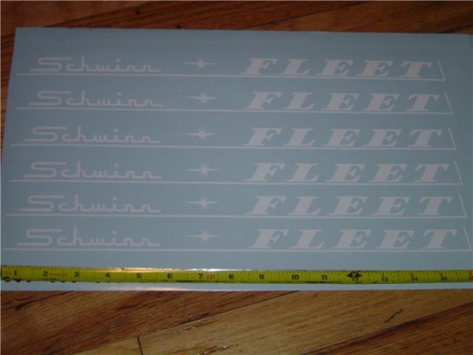 Highqualitydecals : Schwinn Fleet Stickers Replacement