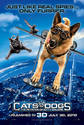 "CATS & DOGS" VINYL  BANNER  POSTER 36'X60"