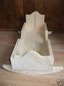 Unfinished Handmade Doll/Teddy Bear Cradle