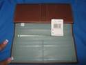 Coach Whiskey Leather Checkbook Wallet F41793 NWT