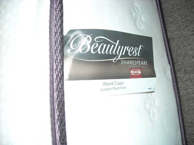 Beautyrest shakespeare lucetta plush outlet firm