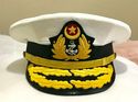 PAKISTAN NAVY ADMIRAL OFFICIAL WHITE HAT MOST SIZE