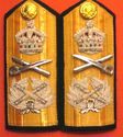 NEW UK ROYAL NAVY HARD Shoulder Boards FLEET ADMIR