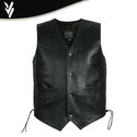 New Mens Braided Leather Motorcycle Biker Style Wa