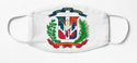 TWO DOMINICAN REPUBLIC COAT OF ARMS FLAG MEN T-SHI