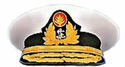 NEW BANGLADESH NAVY OFFICER HAT CAP BADGE CP MADE 