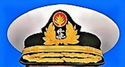 NEW BANGLADESH NAVY OFFICER HAT CAP BADGE CP MADE 