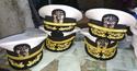 US NAVY COMMANDER ADMIRAL RANK WHITE HAT CAP AUTHE