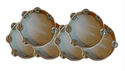 SIX Church TAMBOURINES Size 8" CP Brand New Single