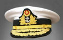 PAKISTAN NAVY OFFICER HAT CAP HILAL STAR BADGE NEW