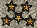 US NAVY LINE OFFICERS UNIFORM SLEEVE STARS EACH BR