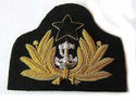 NEW GHANA NAVY OFFICER HAT CAP BADGE EXCELLENT QUA