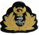 NEW SOUTH AFRICAN NAVY OFFICERS HAT CAP Bullion Ba