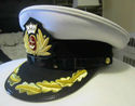 ROYAL UK MERCHANT NAVY CAPTAIN HAT CAP NEW MOST SI
