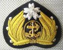 JAPAN NAVY OFFICER HAT CAP BADGE NEW HAND EMBROIDE