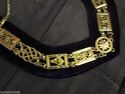 REGALIA MASONIC GRAND LODGE METAL CHAIN COLLAR BLA