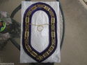 REGALIA MASONIC GRAND LODGE METAL COLLAR DARK PURP