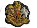 UK COAT OF ARM BADGES NEW HAND EMBROIDERED CP MADE