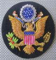 USA COAT OF ARM BADGES NEW HAND EMBROIDERED CP MAD