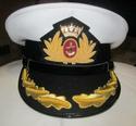 ROYAL UK MERCHANT NAVY CAPTAIN HAT CAP NEW MOST SI