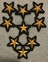 US NAVY LINE OFFICERS UNIFORM SLEEVE STARS EACH BR