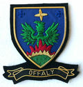 HAND EMBROIDERED IRISH COUNTY - OFFALY - COLLECTOR