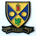 HAND EMBROIDERED IRISH COUNTY - CAVAN - COLLECTORS