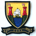 HAND EMBROIDERED IRISH COUNTY - CORK - COLLECTORS 