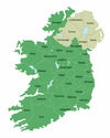 HAND EMBROIDERED IRISH COUNTY - CORK - COLLECTORS 