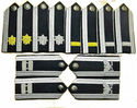 US AIR FORCE MALE MESS DRESS SHOULDER BOARDS - ALL