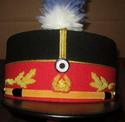 URUGUAYAN ARMY GENERAL FULL HAND EMBROIDERED KEPI 