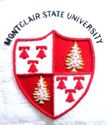 MONTCLAIR STATE UNIVERSITY COLLEGE POCKET BADGE. C