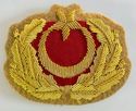 TURKEY ARMY GENERAL HAT BADGE NEW HAND EMBROIDERED