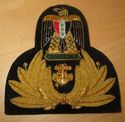 IRAQI NAVY OFFICER HAT CAP BADGE NEW - FREE SHIP I