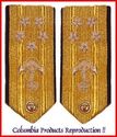 NEW US NAVY HARD Shoulder Boards ADMIRAL 5 Stars  