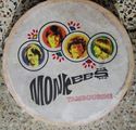 NEW MONKEES BAND TAMBOURINE 8 INCH SIZE SINGLE ROW
