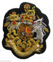 UK COAT OF ARM BADGES NEW HAND EMBROIDERED CP MADE