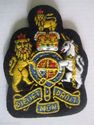 UK COAT OF ARM BADGES NEW SILK HAND EMBROIDERED CP