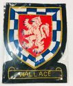 WALLAC SCOTTISH CLAN NAME BADGE GOLD SILVER BULLIO