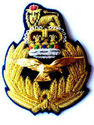 ROYAL AIR FORCE HAT CAP COMMODORE Bullion Badge QU