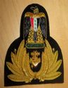 IRAQI NAVY OFFICER HAT CAP BADGE NEW - FREE SHIP I