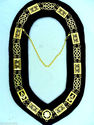 REGALIA MASONIC GRAND LODGE METAL CHAIN COLLAR BLA