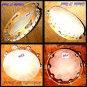 SIX (6) Church TAMBOURINES 10 Inches CP Brand New 