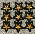 US NAVY LINE OFFICERS UNIFORM SLEEVE STARS BRAND N