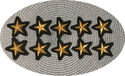 US NAVY LINE OFFICERS UNIFORM SLEEVE STARS BRAND N