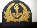 VIETNAM NAVY OFFICER HAT BADGE NEW HAND EMBROIDERE